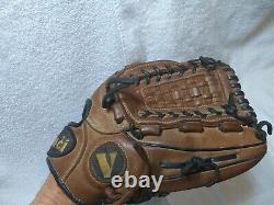 Vinci Pro Baseball Glove Infielder 11.5 RHT Brown Great Condition Broken In
