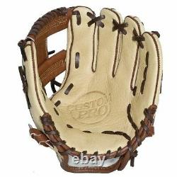 Vinci Pro CP Leather Series JV20 Cream/Brown 11.5 inch Baseball Glove