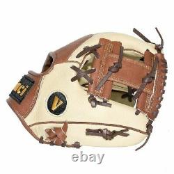 Vinci Pro CP Leather Series JV20 Cream/Brown 11.5 inch Baseball Glove