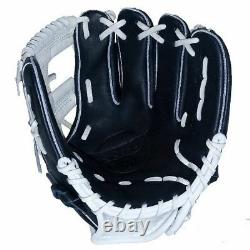 Vinci Pro CP Leather Series JV20 Navy and White 11.5 inch Baseball Glove