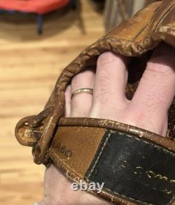 Vintage Nokona Pro Line RHT Baseball Glove Big Pro Infield Right Hand Throw