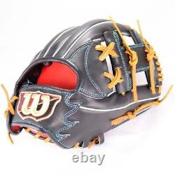 WILSON Baseball Hard Glove WilsonBear Infield PRO-STOCK Leather DUAL wilson-48