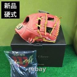 WILSON STAFF DUAL Baseball Hard Glove Infield 11.25inch D6Type Made in JAPAN