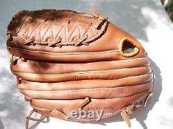 WILSON THE A1000 -PRO BACK Leather Baseball Glove / Mitt RHT 12 Dual Hinge