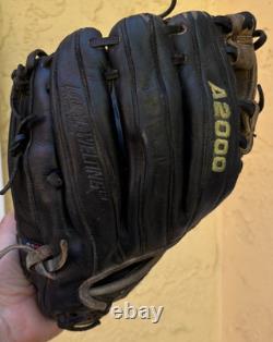 WILSON a2000 11.25 A2K Pro Stock 1788 DUAL Black Infield Baseball Glove Mitt