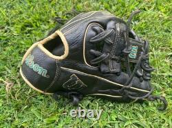 Wilson A1000 11.5 Glove Baseball leather R-H A1000 PRO 2000 Middle Infielder