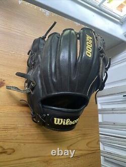 Wilson A2000 11.75 CK22 RHT Clayton Kershaw Pitchers Baseball Glove Black