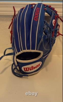 Wilson A2000 1781 12.5 Right Hand Baseball Glove Royal/Black/Red GOTM