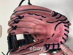 Wilson A2000 1786 11.5 Infield Baseball Glove Pink Black Pro Stock Leather Adult