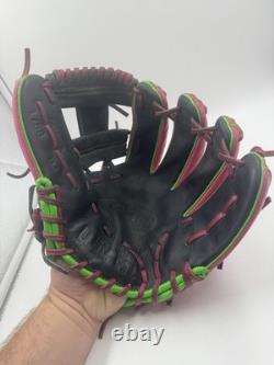 Wilson A2000 1786 11.5 Infield Baseball Glove Pink Black Pro Stock Leather Adult