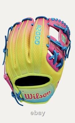 Wilson A2000 1786SS 11.5 Infield Glove 2025 Pro Stock H-Web Multicolor