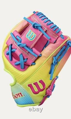 Wilson A2000 1786SS 11.5 Infield Glove 2025 Pro Stock H-Web Multicolor