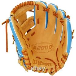 Wilson A2000 1786SS BL Exclusive GLACIER 11.5 Infield Baseball Glove #17