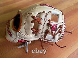 Wilson A2000 1787 Pro Stock Rht Tan Baseball Glove 11.75 Excellent Shape