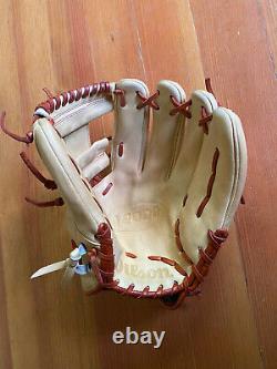 Wilson A2000 1787 Pro Stock Rht Tan Baseball Glove 11.75 Excellent Shape