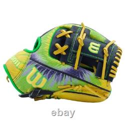 Wilson A2000 BANANAS TIE DYE 1786 11.5 Infield Baseball Glove WBW102222115