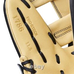 Wilson A2000 Baseball Classics 1786 Black 11.5 Infield Baseball Glove WBW104108