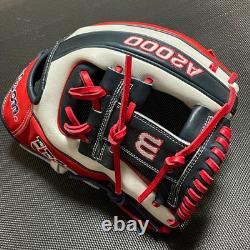 Wilson A2000 Country Pride USA Flag 11.5 Pro Stock Infield Glove WBW100297115