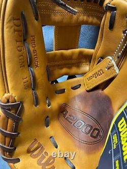 Wilson A2000 Dustin Pedroia Game Model Baseball Glove 11.50 WTA20RB15DP15GM RHT