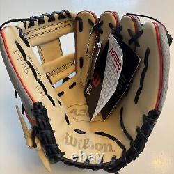 Wilson A2000 PF88 Pedroia Fit 11.25 Infield Baseball Glove RHT WBW1009811125