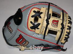 Wilson A2000 PF88 Pedroia Fit 11.25 Infield Baseball Glove RHT WBW1009811125