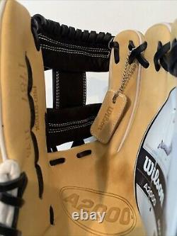 Wilson A2000 PRO STOCK 1787 Tan/Black 11.75 Infield Baseball Glove