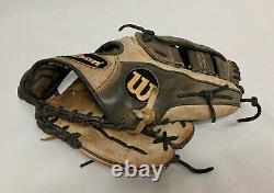 Wilson A2000 Pro Model 11.5 Leather Baseball Glove Infielders Brown MLB