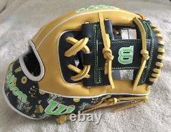 Wilson A2000 Pro Stock LE Savannah Bananas 11.5 Infield Glove RH Throw NWT