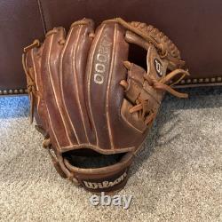 Wilson A2000 Pro Stock Leather Baseball Glove 11.5 Infield
