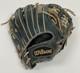 Wilson A2000 Rht Model 1788 Pro Stock Infield Glove Black / Grey 11.25