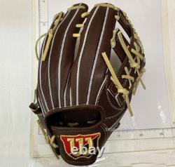 Wilson A2000 WBW102911 1795 Baseball Glove Dark Brown RHT Infield Pro Stock New