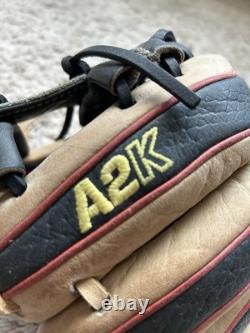 Wilson A2K DATDUDE 11.5 RHT Infield Baseball Glove Pro Stock Brandon Phillips