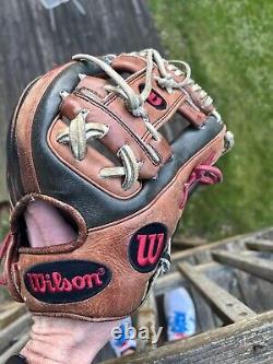 Wilson A2K DP15 Dustin Pedroia Game Spec Baseball Glove Pro Stock 11.5 Right