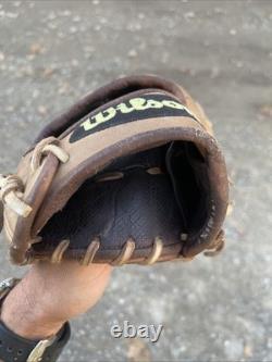 Wilson A2K Pro Stock 1788 11.25 Pure Infield Mischief relaced and conditioned