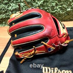 Wilson A2K Pro-Stock Select DatDude 11.5 Infielder Glove Used Hardball Japan