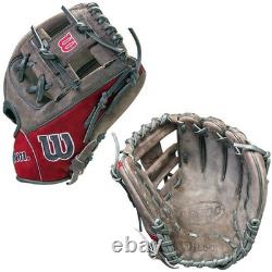 Wilson Dec 2023 GOTM A2000 PF88 11.25 Infield Glove WBW1016911125 Buffed Coal