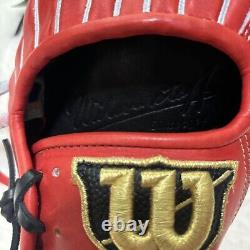 Wilson Premium Kip Leather Infield Glove 11.5New with Bag Pro Quality last one