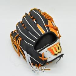 Wilson Staff 11.5 Infield Right Black Orange PRO STOCK Leather made in Japan