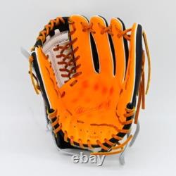 Wilson Staff 11.5 Infield Right Black Orange PRO STOCK Leather made in Japan