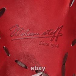 Wilson Staff DUAL 1723 11.75 Infield Glove RHT Brick Japan Pro Stock Leather