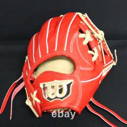 Wilson Staff DUAL 1723 11.75 Infielder RHT Glove E Orange JAPAN MADE Pro Stock