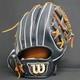 Wilson Staff Dual 86 Baseball Glove Black Rht Infield Pro Stock Leather Japan