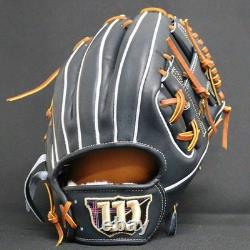 Wilson Staff DUAL 86 Baseball Glove Black RHT Infield Pro Stock Leather Japan