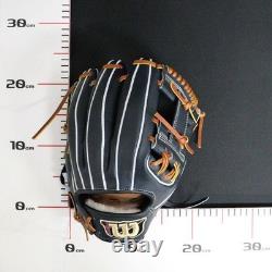 Wilson Staff DUAL 86 Baseball Glove Black RHT Infield Pro Stock Leather Japan