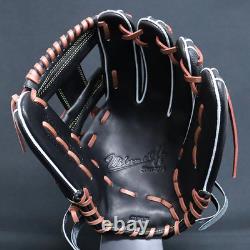 Wilson Staff DUAL 87 11.75 Infielder RHT Glove Black JAPAN Pro Stock Limited
