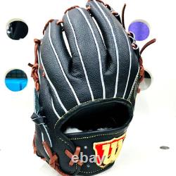 Wilson Staff DUAL 87 11.75 Infielder RHT Glove Black JAPAN Pro Stock Limited