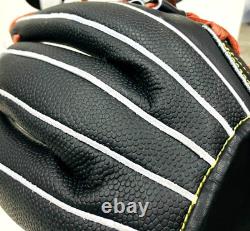Wilson Staff DUAL 87 11.75 Infielder RHT Glove Black JAPAN Pro Stock Limited