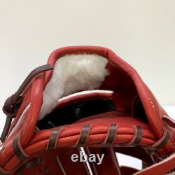 Wilson Staff DUAL D5 Baseball Glove Brick RHT Infield Pro Stock Leather Japan