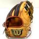 Wilson Staff Dual Infielder 11.5 Rht Pro Stock Leather Orange Baseball Glove
