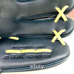 Wilson Staff DUAL TEDDY BEAR LOGO ProStock Infield Baseball Glove RHT 11.5 JAPAN